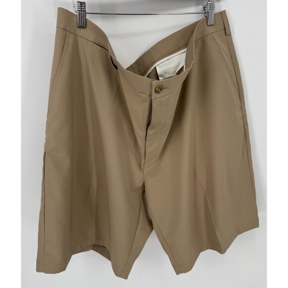 PGA Tour Other - Pga Tour Mens Moisture Wicking Khaki Golf Shorts Upf 50+ Stretch